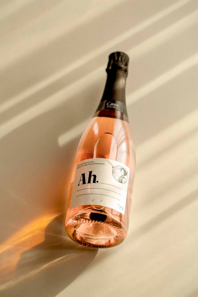 Ah, Amy Huberman's new Cava rosé wine