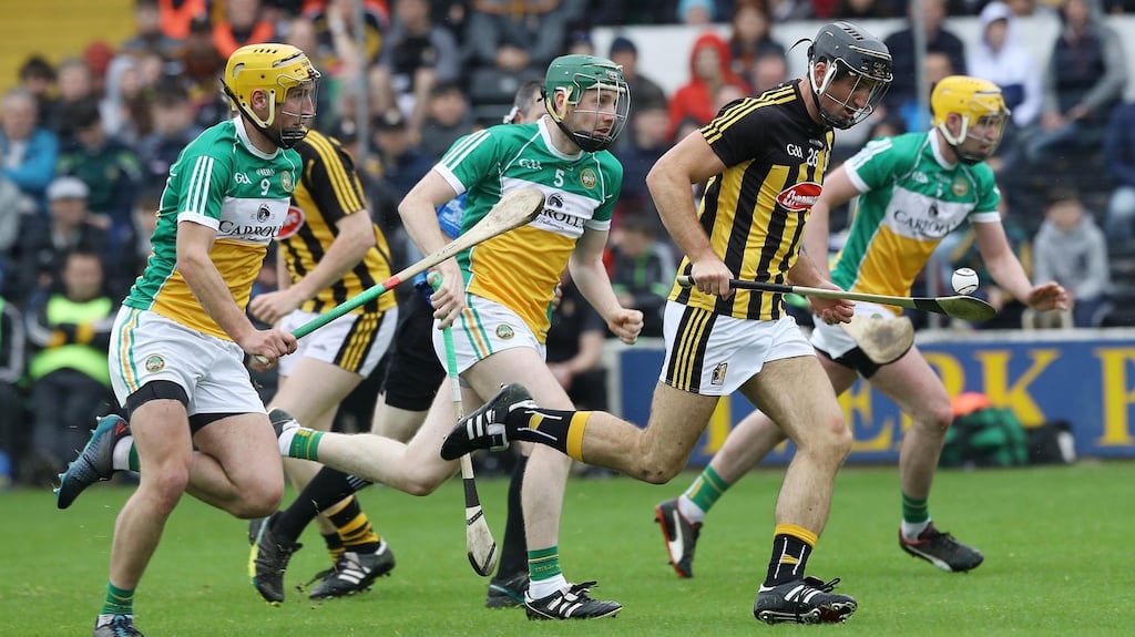 Kilkenny beat Offaly by nine points in Nowlan Park. Photograph: Lorraine O’Sullivan/Inpho