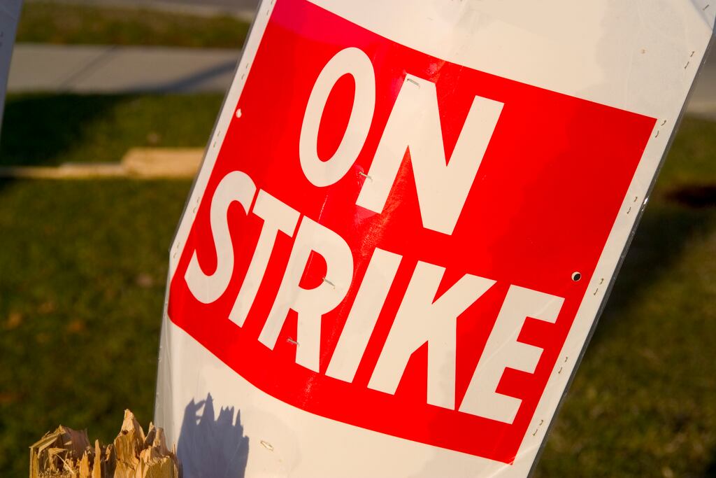 The first of three day strikes currently planned is scheduled to ahead on March 10th. File photograph: iStock