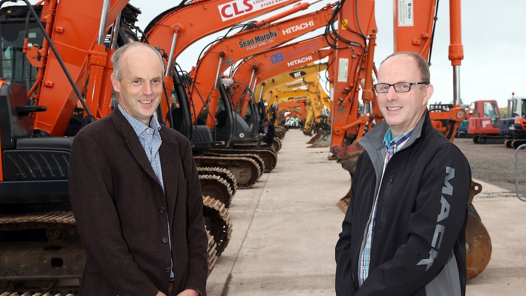 Derek Keys (left) with brother Jonnie Keys. Photograph: John McVitty