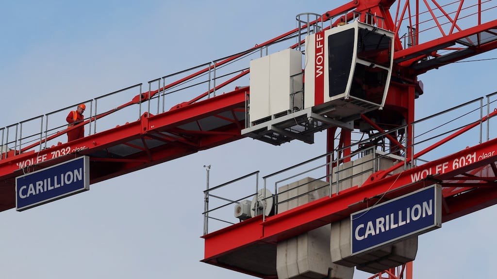 The collapse of outsourcing giant Carillion has sparked calls in Britain for the Big Four to be broken up. Photograph: Darren Staples/Reuters