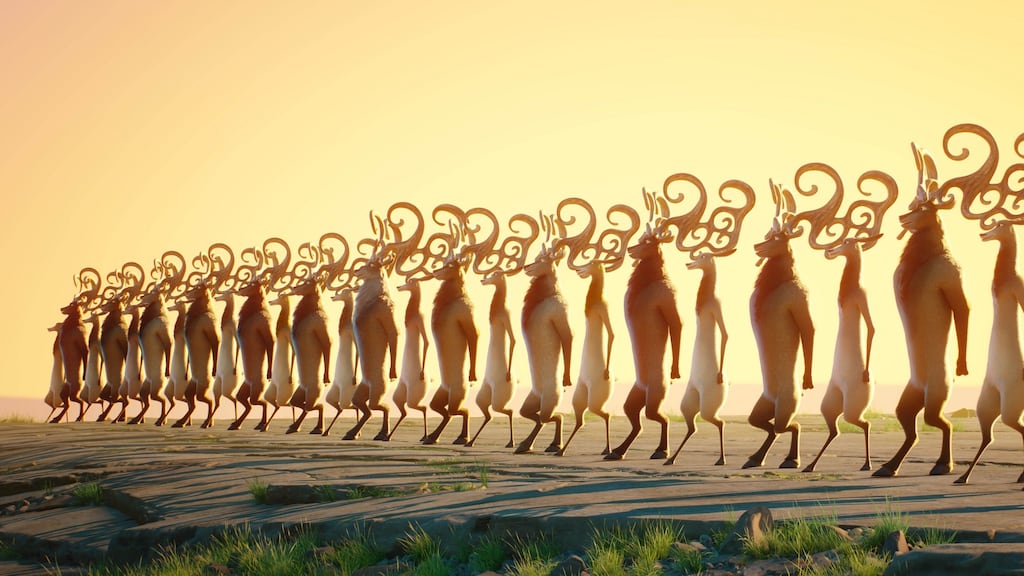 Riverdance: The Animated Adventure – the Irish elk turn out to be pretty nifty dancers