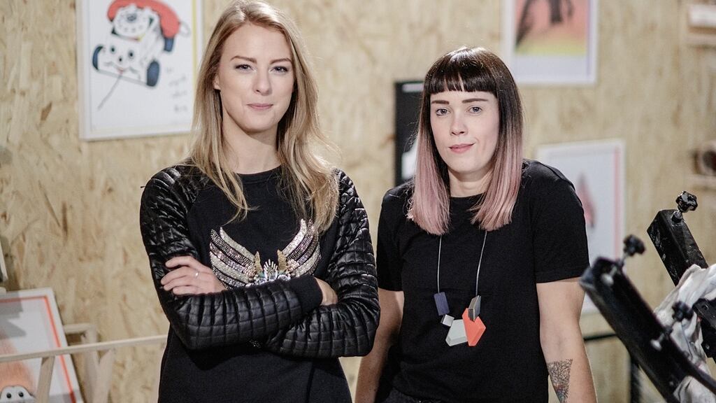 Jill and Gill: “We’re only a two-year-old business and everything we’ve set out to achieve, it’s gone that little bit higher. We are artists, but we’re commercial as well.”