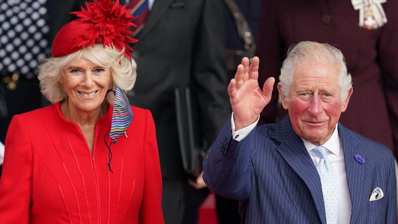 The Prince of Wales has paid tribute to his ‘darling’ Duchess of Cornwall – the future queen consort. Photograph: Jacob King / AFP/ Getty Images