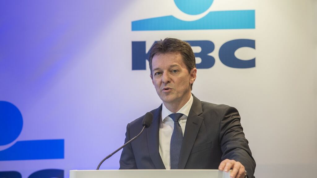 Johan Thijs KBC Group chief executive. Photograph: Brenda Fitzsimons / THE IRISH TIMES