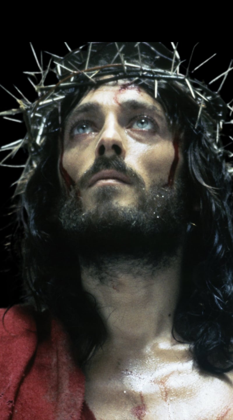 Robert Powell as Jesus in Jesus of Nazareth. Photograph: NBC/NBCU Photo Bank