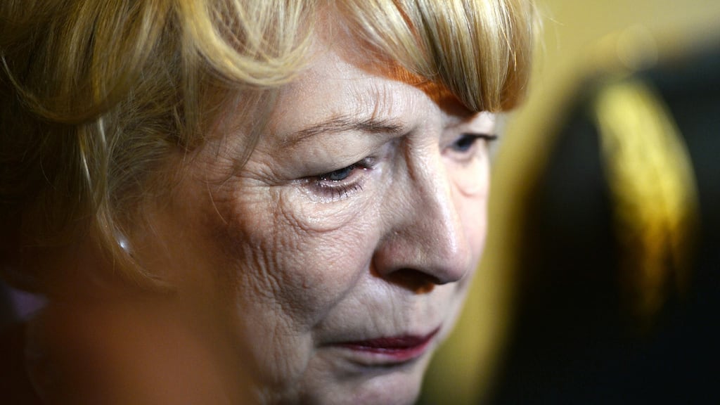 In a reference to fatal foetal abnormalities, Mrs Higgins had said it was an ‘outrage’ against women that in the case of ‘foetal abnormality’, a person should be ‘made carry’ the baby. Photograph: Alan Betson / The Irish Times