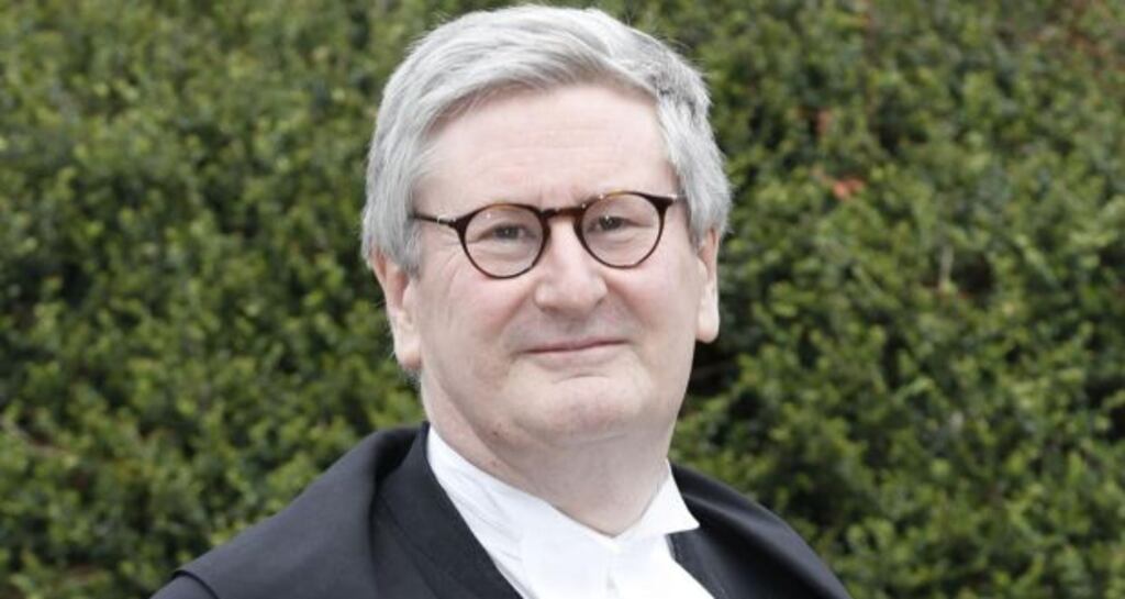 Supreme Court judge John McMenamin. File photograph: Collins