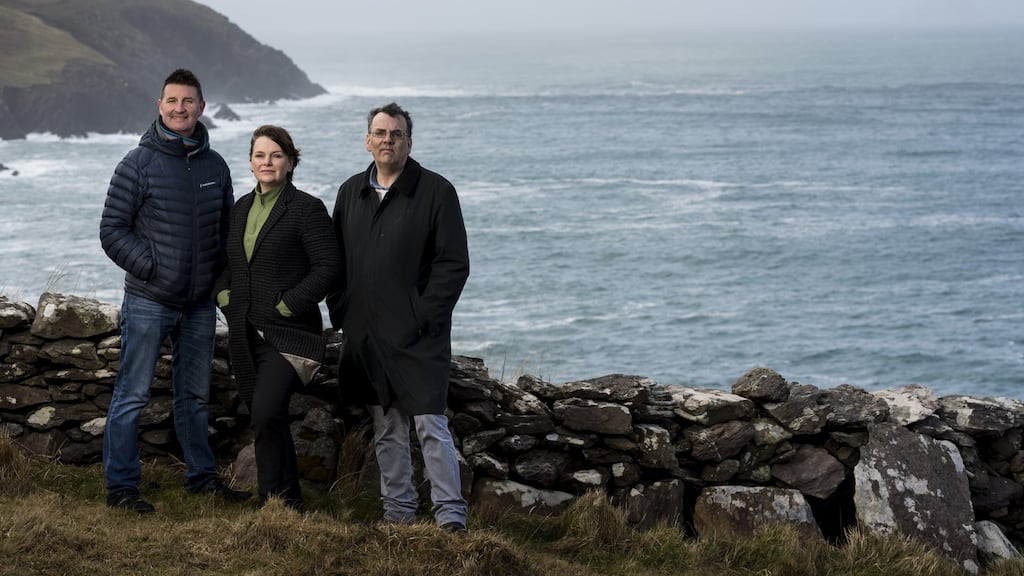 Skellig six18 founders Patrick Cooney, June O’Connell and Patrick Sugrue. Photograph: Paul McCarthy Photography