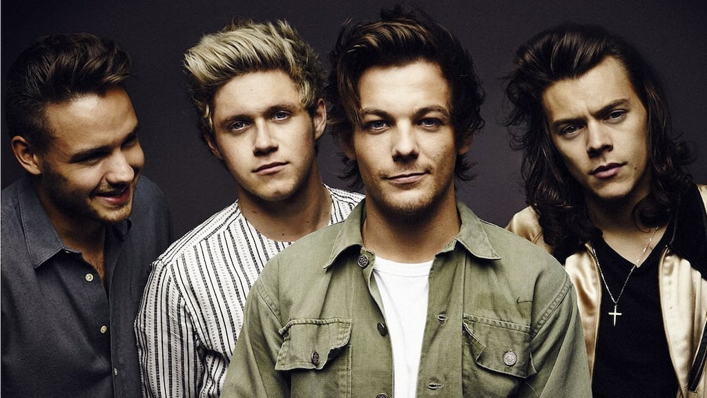 Swift response: Liam Payne, Niall Horan, Louis Tomlinson and Harry Styles from One Direction