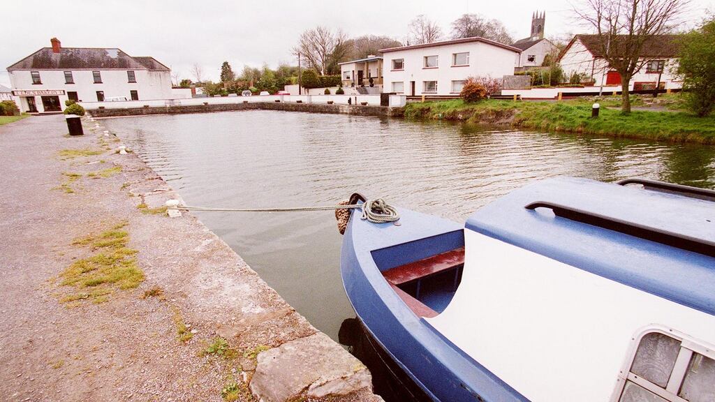 The ducks had be introduced to brighten up Edenderry Harbour.