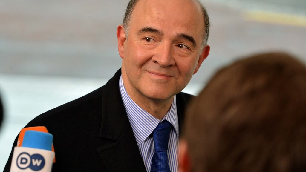 European Union Economics Commissioner Pierre Moscovici told French radio RTL that the EU had to put a stop to the way companies pay little or no tax in the countries in which they operate, by using subsidiaries in other countries set up specifically for tax reasons.(Photograph: David Sleator/The Irish Times)