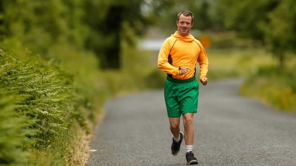 David Corroon took up running during the lockdown. Photograph: James Crombie/Inpho