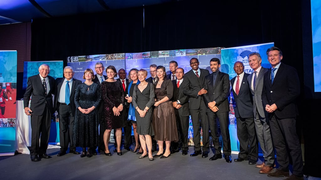 Night of the Mile and 1,500m legends, featuring men’s champions Ronnie Delany, Michel Jazy, Jim Ryun, Filbert Bayi, John Walker, Steve Cram, Noureddine Morceli, Abdi Bile, Hicham El Guerrouj, Kip Keino, Eamonn Coghlan, Seb Coe, along with family members of the late Roger Bannister and Diane Leather Charles, and women’s mile record breakers Italy’s Pigni Cacchi and compatriot Gabriella Dori