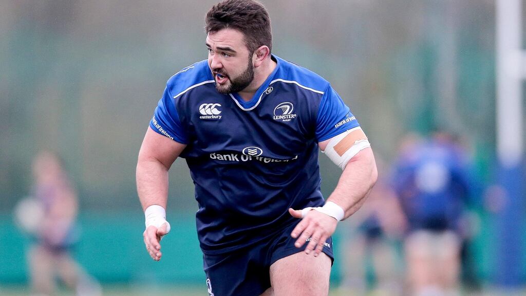 Marty Moore: will move from Leinster to Wasps on a three-year deal at the end of the season. Photograph: Donall Farmer/Inpho