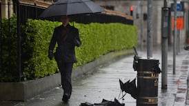 Weather warning as heavy rain, strong winds forecast