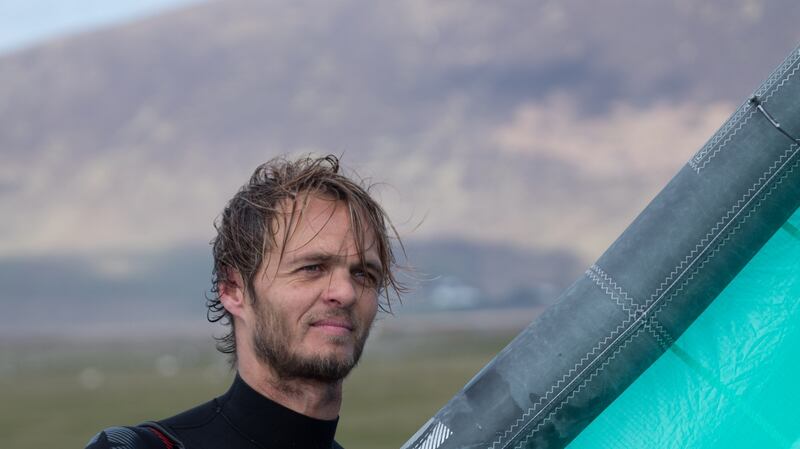 François Colussi of PureMagic Kitesurfing School. Photograph: Gareth McCormack