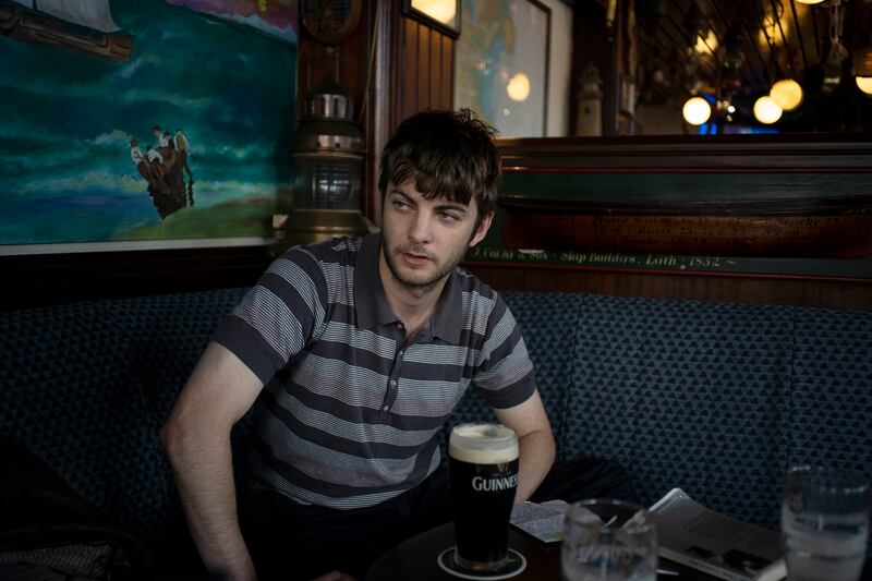 Fontaines DC: frontman Grian Chatten. Photograph: Paulo Nunes dos Santos/New York Times