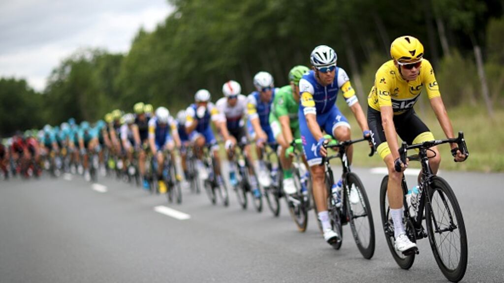 Chris Froome is a four-time winner of the Tour de France. Photograph: Getty Images