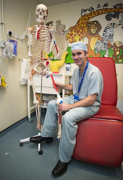 Consultant paediatric orthopaedic surgeon Connor Green: “There is such a backlog in seeing children with scoliosis in clinics . . . The child with the bigger curve needs to be seen sooner.” Photograph: Dave Meehan