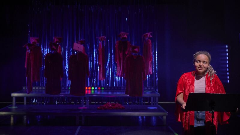 Naomi Moonveld-Nkosi plays Kyla in The Ark’s What Did I Miss? by Sean Dunne, which will be live-streamed from June 11th to June 13th. Photograph: Ros Kavanagh