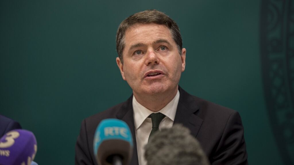 Minister for Finance Paschal Donohoe .Photograph: Brenda Fitzsimons / THE IRISH TIMES