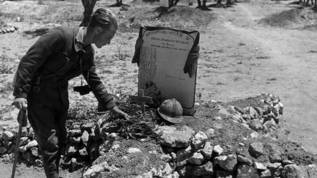 The Jarama memorial, 1937
