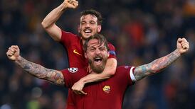 Daniele De Rossi living his dream of a European night at Anfield