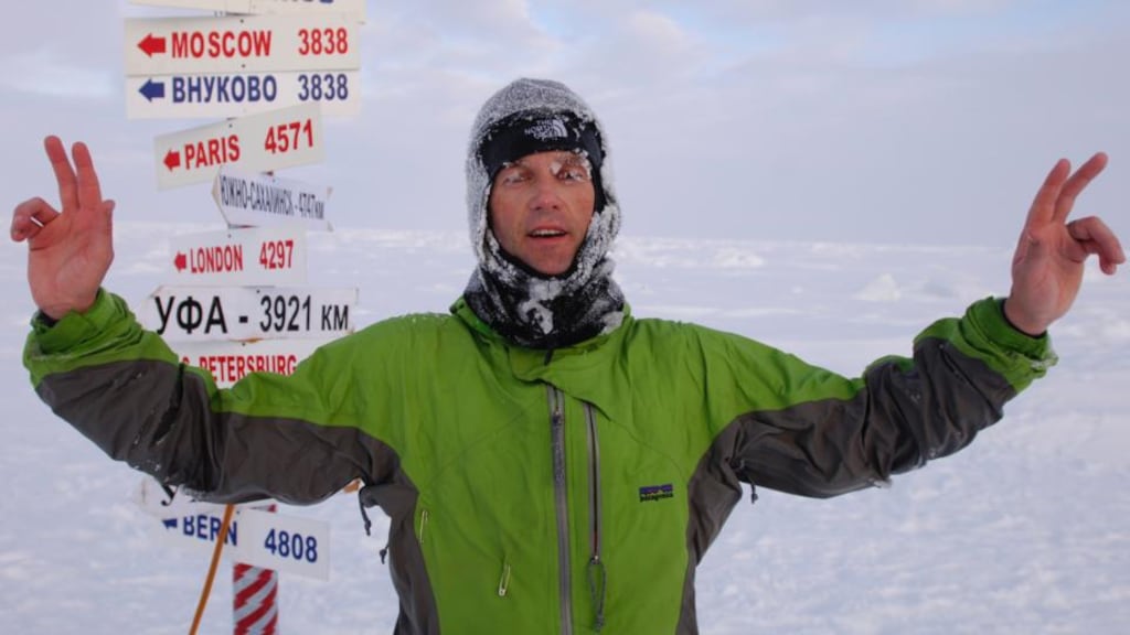 Pole star: ultrarunner Michael Collins in the Arctic