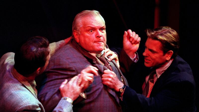 Brian Dennehy as Willy Loman in Arthur Miller’s Death of a Salesman. Photograph: Con Keyes/Los Angeles Times via Getty Images