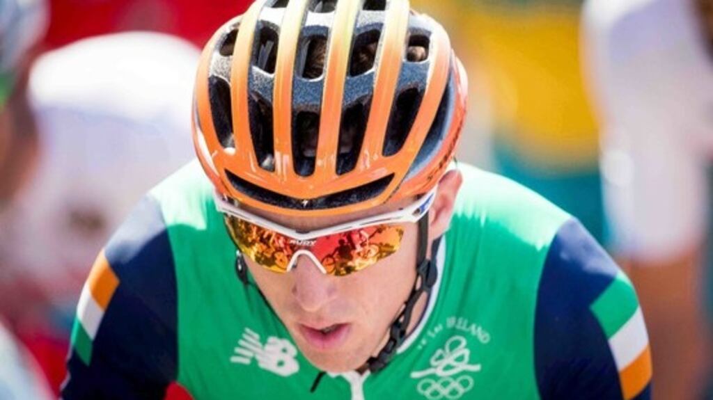 Dan Martin is fifth overall after four stages of the tour of Britian. Photograph: Inpho