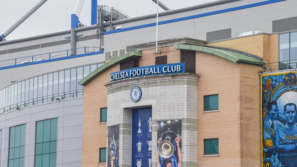 Stamford Bridge: the UK government imposes sanctions on the Chelsea owner, Roman Abramovich, due to his close links with Russian president Vladimir Putin. Photograph: Vuk Valcic/SOPA Images/LightRocket via Getty Images