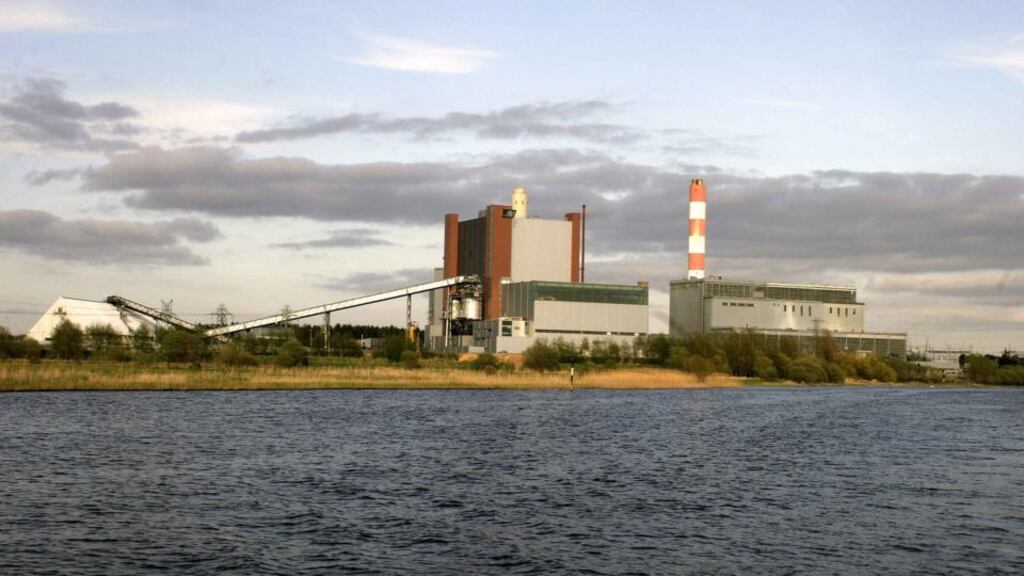 ESB power station at Shannonbridge, Co Offaly.