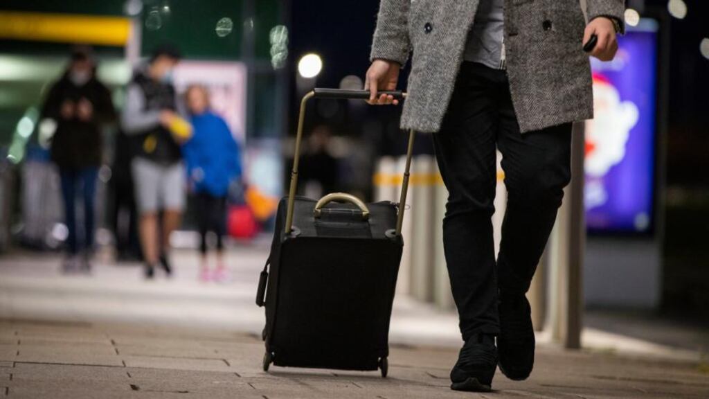 The new 10-day isolation advice for those entering the North from the Republic or Britain will not apply to people who routinely cross the Border for essential purposes. Photograph: Liam McBurney/PA Wire