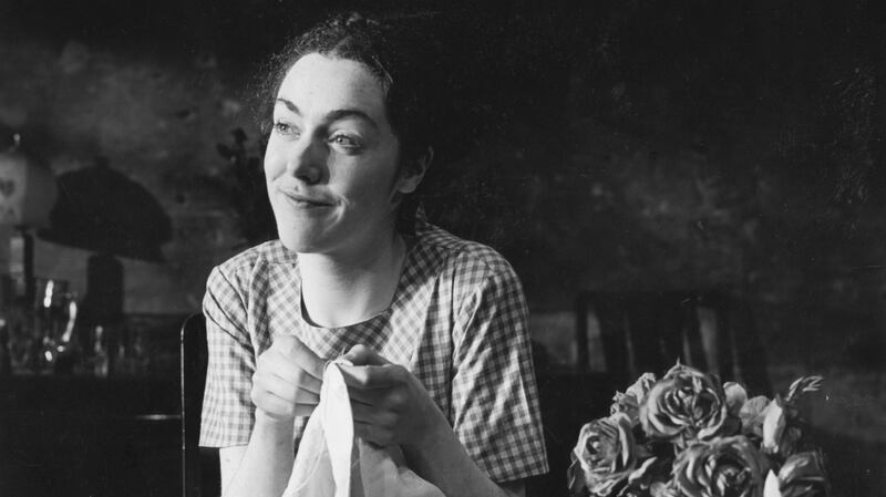 Crotty as the eponymous heroine in Katie Roche, by Teresa Deevy, in the Peacock Theatre, April 1994