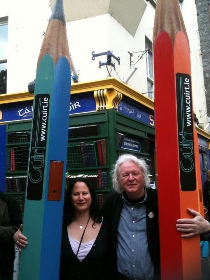 Lisa Frank and John Walsh of Doire Press