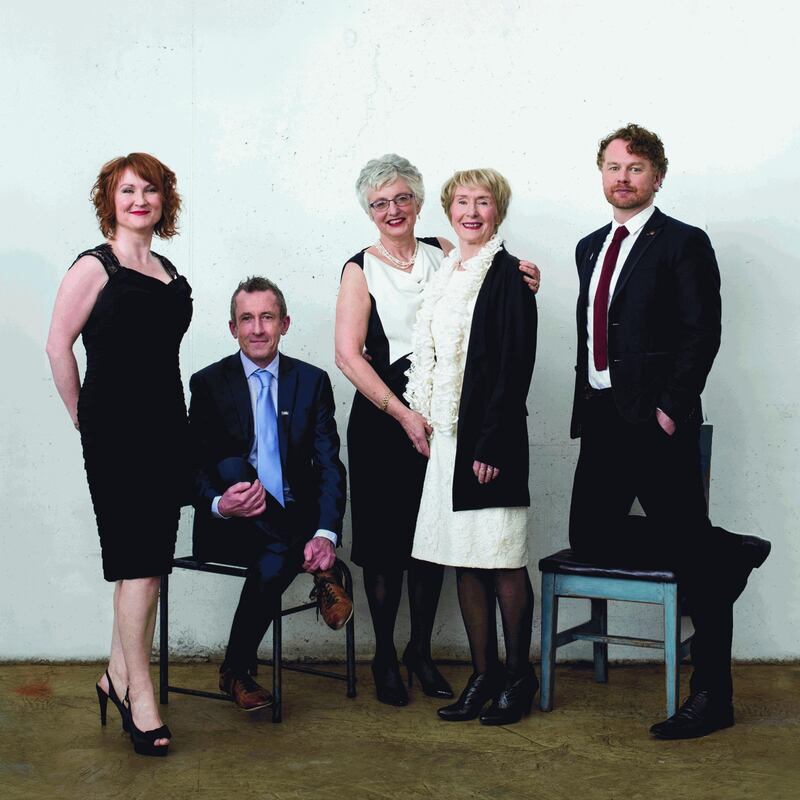 Monnine Griffith, Kieran Rose, Katherine Zappone, Dr Ann Louise Gilligan and Andrew Hyland