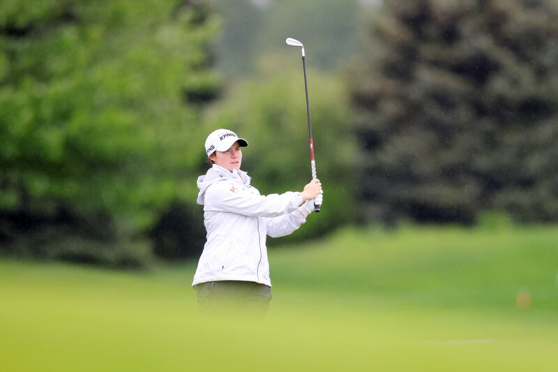 Leona Maguire. Photograph: Mike Stobe/Getty