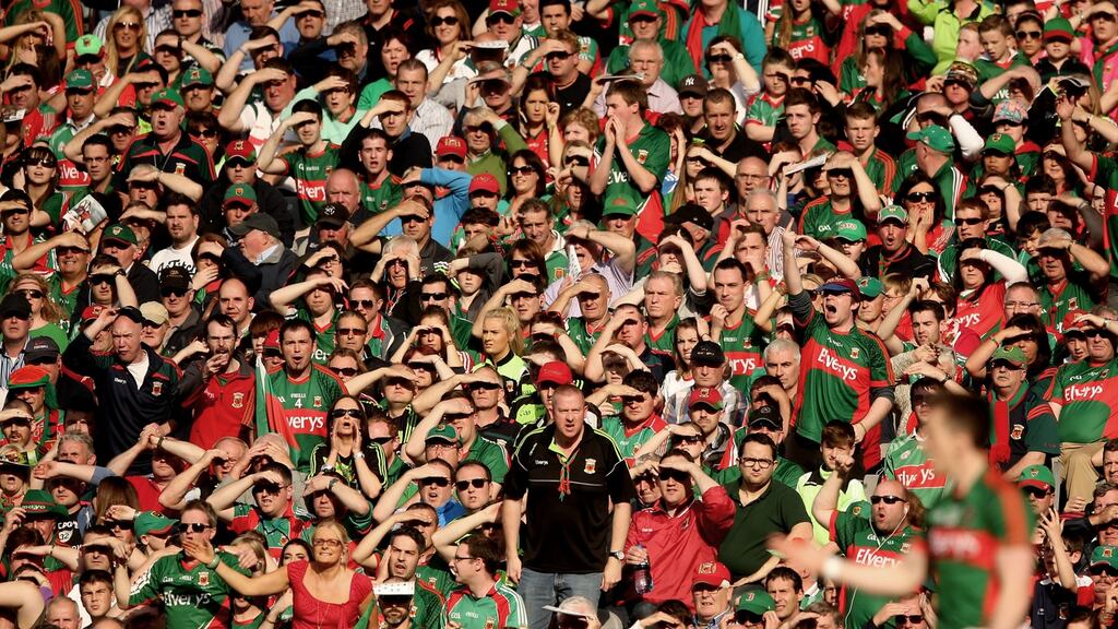 Mayo GAA: “Supporters should be aware that the only funds raised that go towards our team training funds are those raised under our Cáirde Mhaigheo fundraising umbrella.” Photograph: Inpho/James Crombie.