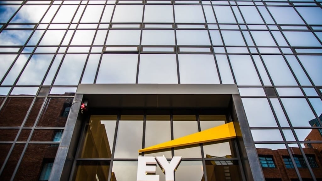 EY said headcount jumped 14 per cent in the year to 2,245 employees