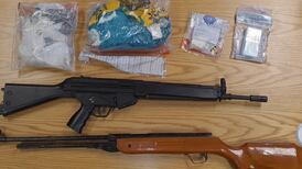 Man arrested after drugs and replica firearms seized in Wicklow