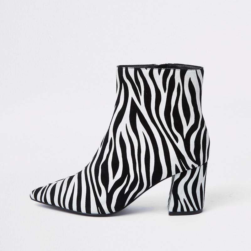Black and white boot, River Island €87