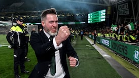 The Shamrock Rovers runaway train leaves Stephen Bradley beaming