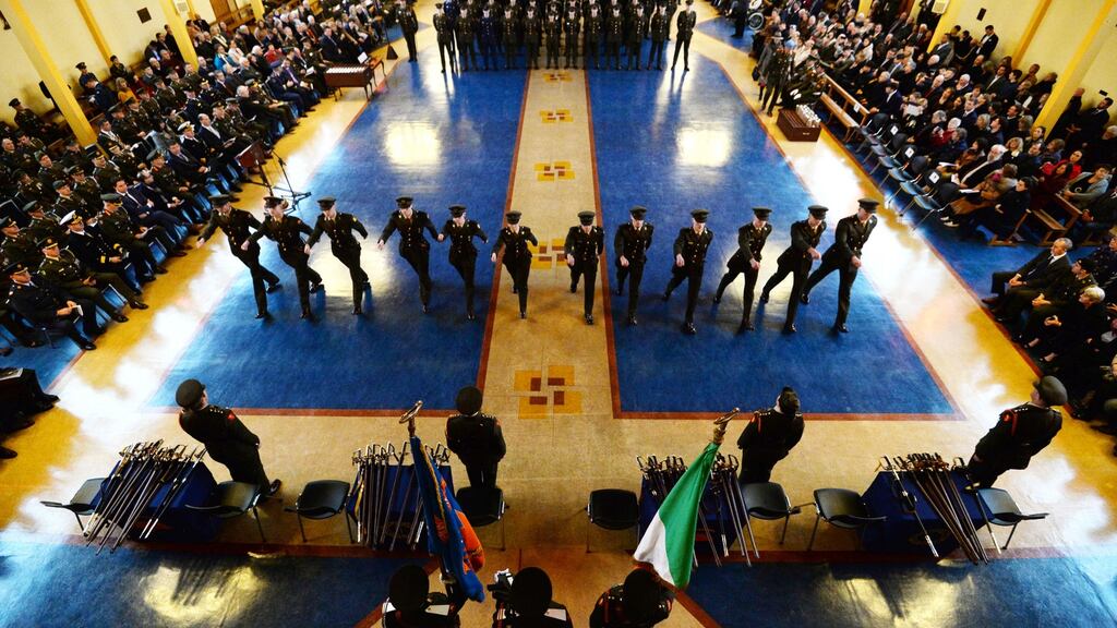 Members of the Defence Forces are subject to both military and civilian law. Military offences are dealt with through a separate courts system operated by the Defence Forces where the punishments can be much tougher. File photograph: Alan Betson