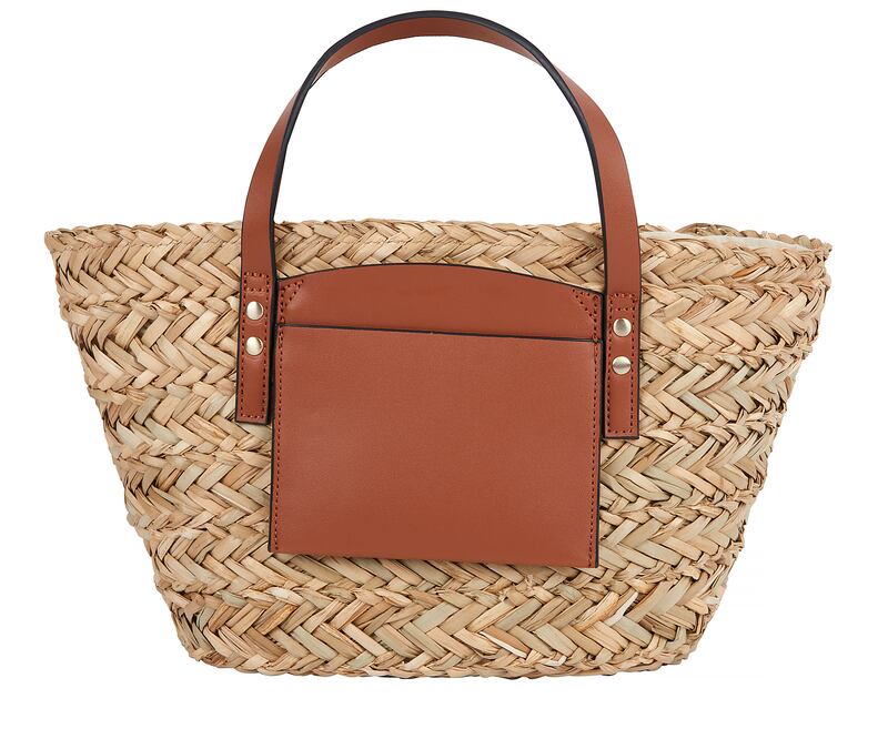 Straw bag, €55 from M&S