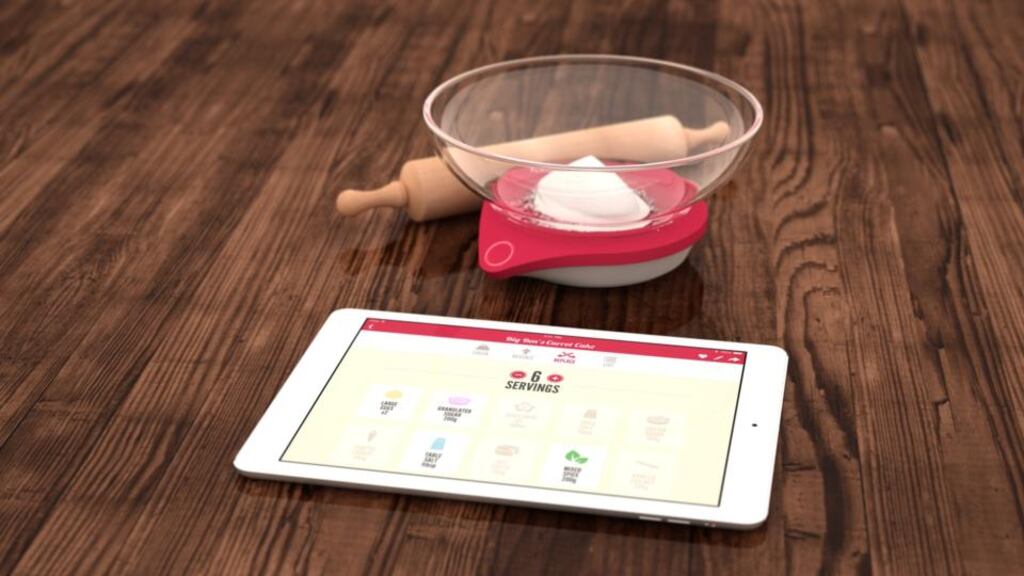 Dublin start-up Drop has created an iPad-connected kitchen scale that interacts with a recipe platform to ensure delicious dishes