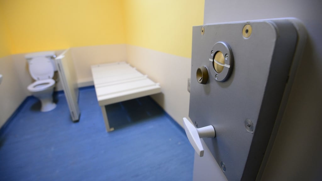 The great majority of young men and women remanded to Irish prisons while actively unwell with diagnoses of severe and enduring mental illnesses have fallen through the net of a public mental health system which is not designed to meet their needs. 09/12/2015 - NEWS / Archive File photo of interior of cell in D Wing Mountjoy Prison . Keywords: crime solitary confinement lockdown lock down criminalPhotograph: Bryan O’Brien / The Irish Times