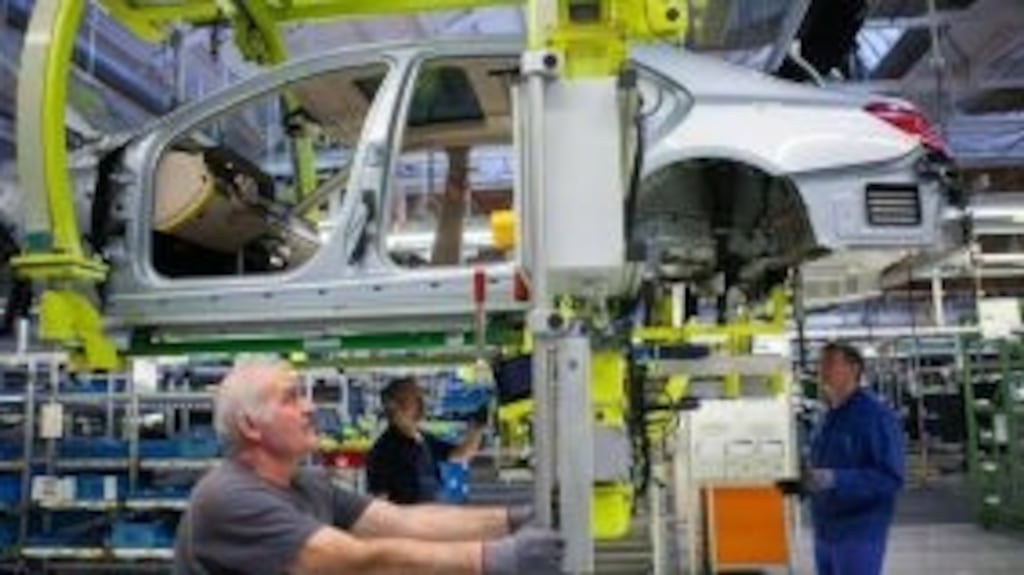 German factories saw demand climb 4.9% on the month, despite bulk orders coming in lower than usual.