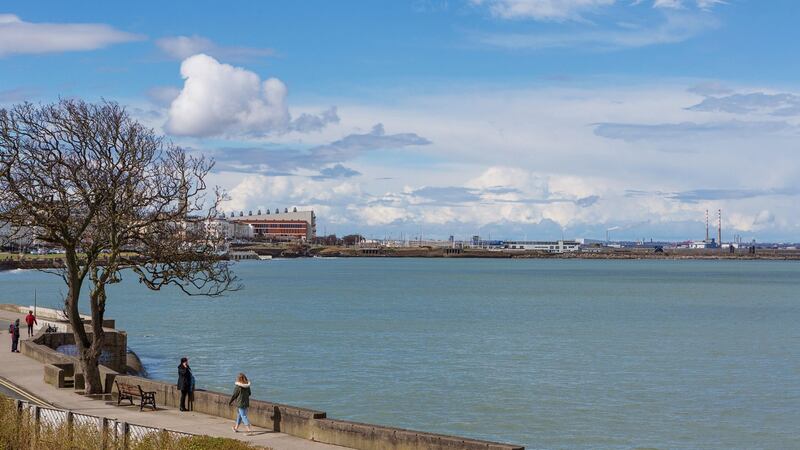 The view to Dún Laoghaire from Cove Lodge