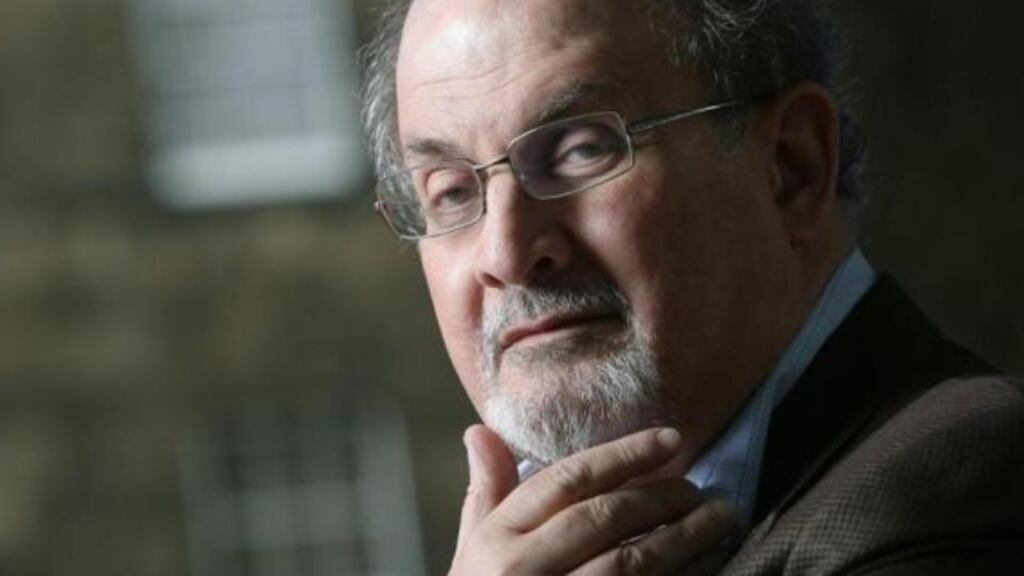 ‘You have to accept a certain level of disrespect,’ author Salman Rushdie argued at a lively debate on the freedom of speech at the Dalkey Book Festival this afternoon. File. Photograph: Jeremy Suttton-Hibbert/Getty Images